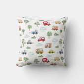 車パターン クッション (正面)