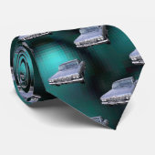 車パターン ネクタイ (ロール)