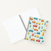 車パターン ノートブック (内部)