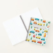 車パターン ノートブック (内部)