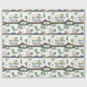 車パターン ラッピングペーパー (フラット)