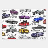 車パーソナライズされた ラッピングペーパーシート (正面)