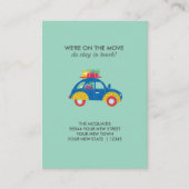 車ファンキーの移動案内 エンクロージャーカード (正面)