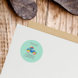 車ファンキーの移動案内 ラウンドシール