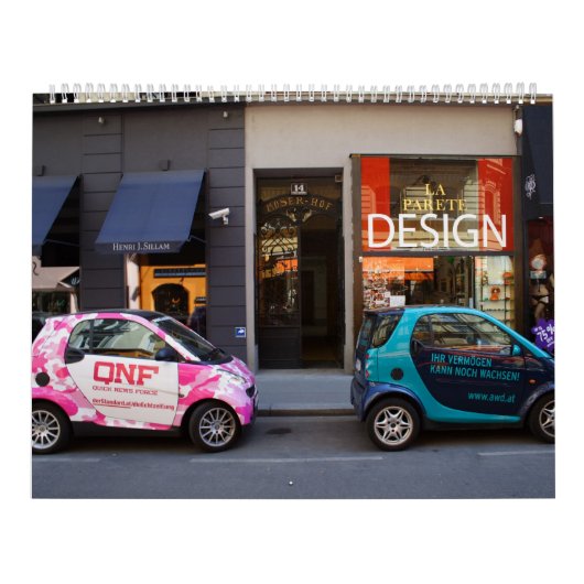 車ファンシー頭が切れるのウォールカレンダー2025 カレンダー (カバー)