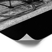 車フランスの輪・玉ねぎ ポスター (角)