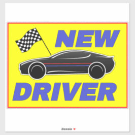 車モダンの新しい運転免許証 – ドライビングスクール シール