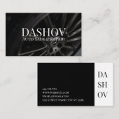 車モダン販売店Auto Sales Repair Shop Busin 名刺 (正面/裏面)