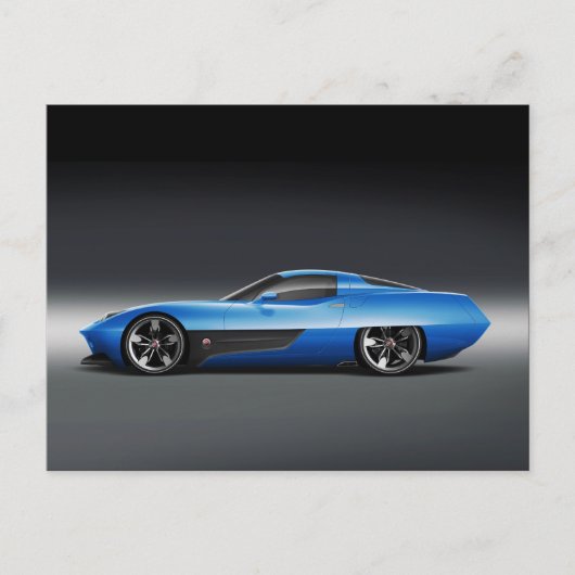 車モダン27 ポストカード (正面)