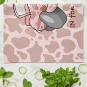 車モー キッチンタオル (折り畳み)