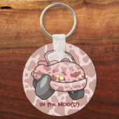 車モー キーホルダー (正面)