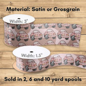 車モー サテンリボン