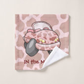 車モー バスタオルセット (ウォッシュタオル)