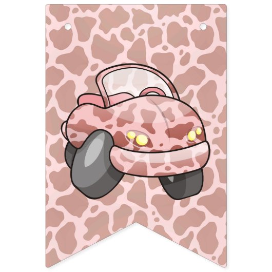 車モー バンティングフラッグ (第16の旗)