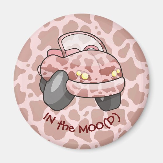 車モー マグネット (正面)