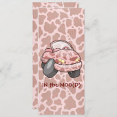 車モー 招待状 (正面/裏面)