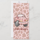 車モー 招待状 (正面)