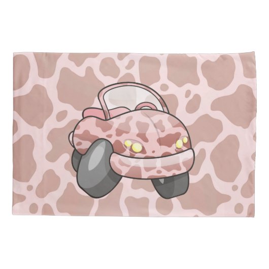 車モー 枕カバー (裏面)