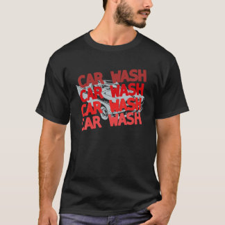 車レトロなクールヴィンテージユニークデザインを洗う Tシャツ