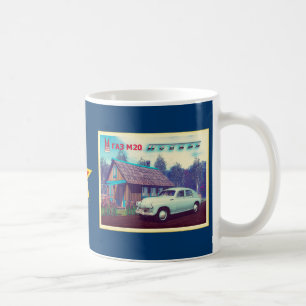 車ロシアのとダチャ コーヒーマグカップ