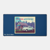 車ロシアのとダチャ デスクマット (正面)