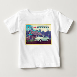 車ロシアのとダチャ ベビーTシャツ