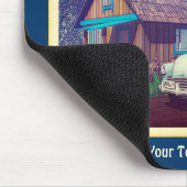 車ロシアのとダチャ マウスパッド (コーナー)