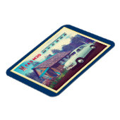 車ロシアのとダチャ マグネット (左側)