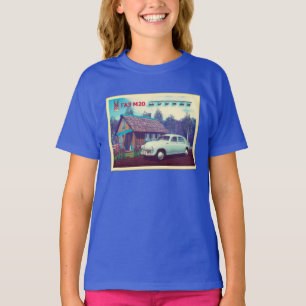 車ロシアのとダチャ Tシャツ