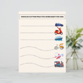 車両およびアストロノウト切削実践ワークシート (スタンド正面)