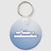 車両のフェリー記号 キーホルダー (裏面)