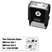 車両の修理と修理 セルフインキングスタンプ (インサイチュ)