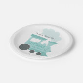 車両の紙皿 ペーパープレート (アングル)