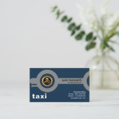 車両の芸術的下車絵付タクシー運転手 名刺 (スタンド正面)