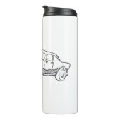 車両イラストレーション タンブラー (回転右)