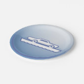 車両フェリーシンボル紙プレート ペーパープレート (アングル)