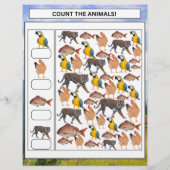 車両ワークシートの数子供へ計 チラシ (裏面)