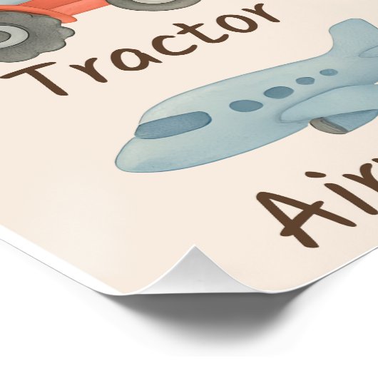 車両子供へ-おもしろいと教育用交通機関 ポスター (コーナー)