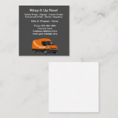 車両車のカーラップ名刺 スクエア名刺 (正面/裏面)