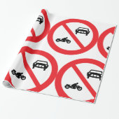 車両道路標識なし ラッピングペーパー (アンロールド)