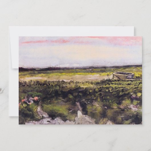 車付きの荒野 ヴィンセント・ヴァン・ゴッホ (正面)