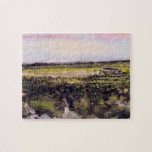 車付きの荒野 ヴィンセント・ヴァン・ゴッホ ジグソーパズル (横)