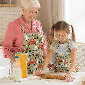 車及び信号機 エプロン