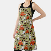 車及び信号機 エプロン (インサイチュ)