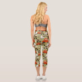 車及び信号機 カプリレギンス (裏面)