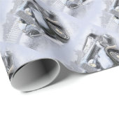 車古い車のヴィンテージ車 ラッピングペーパー (ロールコーナー)