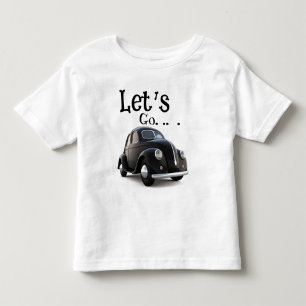 車好き トドラーTシャツ