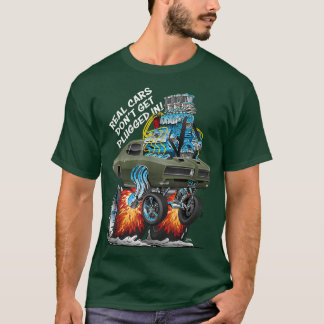 車実在が筋肉の車のCaに詰まおもしろいらない Tシャツ