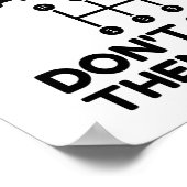 車実在は乗り換えぬおもしろい ポスター (角)