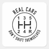 車実在 スクエアシール (正面)